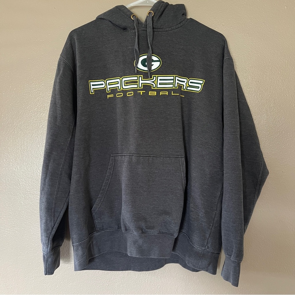 NFL Green Bay Packers - Dark Gray Hoodie - Size L
